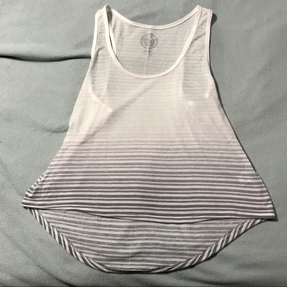 Women’s SO Striped Tank Top- Medium